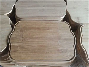 Innovaatio Luova suunnittelu bambu leikkuulauta uralla